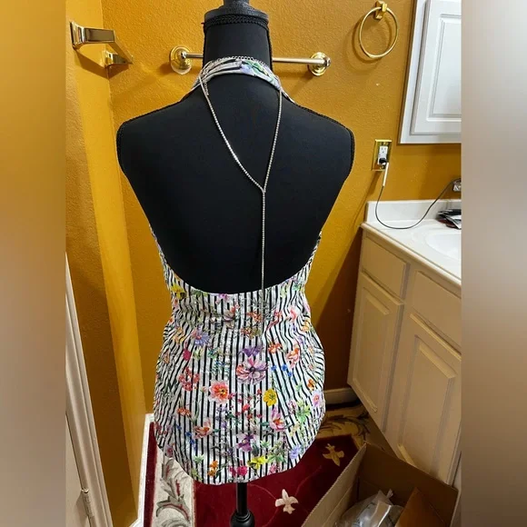 Zara Vibrant Patterned Blouse - Picture 4 of 5